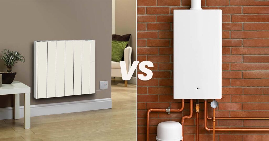 Electric radiators vs gas central heating